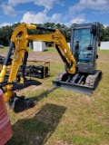 556 - ABSOLUTE -35SR INDUSTRY CAB EXCAVATOR