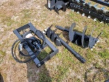 587 - ABSOLUTE - WOLVERINE SKID STEER AUGER