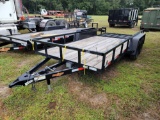 618 - ABSOLUTE - 2023 7' X 16' GATE TRAILER