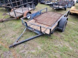 648 - LANDSCAPE 5 X 8 WITH GATE TRAILER