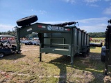 652 - ABSOLUTE - NEW D2E 7' X 16' DUMP TRAILER