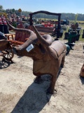 724 - ABSOLUTE - LONG HORN CHARCOAL GRILL