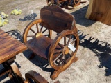 734 - ABSOLUTE - WAGON WHEEL 6' CHAIR