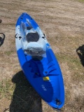 793 - ABSOLUTE-2-MAN FIBERGLASS BOAT WITH OARS