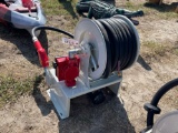 794 - ABSOLUTE- FUEL HOSE REEL HOSE, NOZZLE, METER
