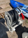 795 - ABSOLUTE- FUEL HOSE REEL HOSE, NOZZLE, METER