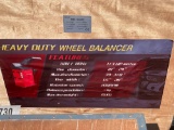 799 - ABSOLUTE - HEAVY DUTY WHEEL BALANCER