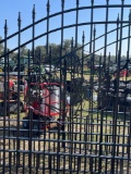 814 - ABSOLUTE - 20' X 8' WROUGHT IRON GATE