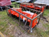 863 - ABSOLUTE - MOWER KING 3PT HITCH, 6' TILLER