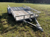 962 - 2022 ALUMIUM TRAILER 6 X 10 WITH GATE