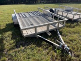 963 - 2022 ALUMIUM TRAILER 6 X 10 WITH GATE