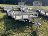 966 - 2022 ALUMIUM TRAILER 6 X 10 WITH GATE