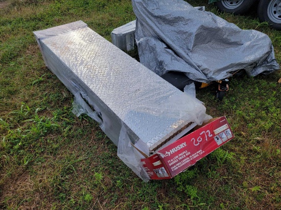 2072 - NEW HUSKY ALUM TOOL BOX