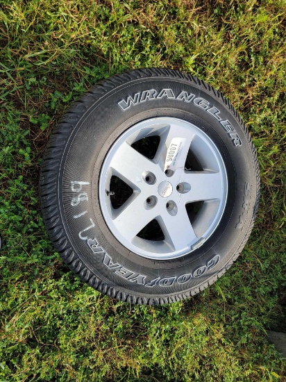 2189 - 17IN TIRE AND RIM