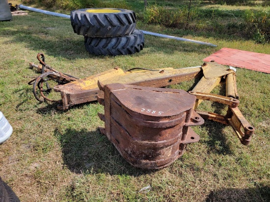 2585 - SPRAY HOOD, COMBINE SHAKER PAN