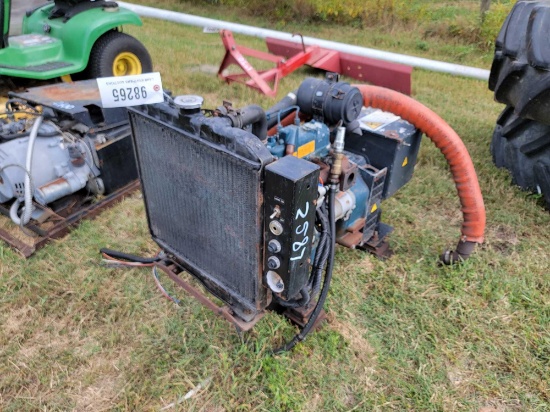 2587 - KUBOTA DIESEL GENERATOR/ RUNNING PERFECT
