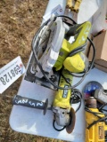 2523 - RYOBI SKILL SAW (1) GRINDER (1)