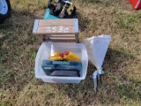2530 - ARROW ELECTRIC STAPLER, SMALL LADDER,
