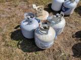 2580 - 20LB LP GAS TANKS (4)
