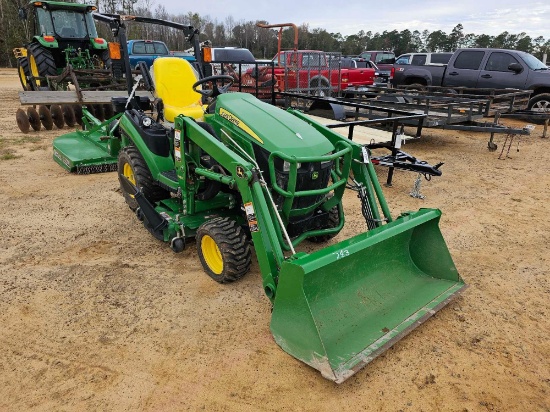 282 - John Deere 1025r 4wd Tractor 