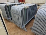 1277 - ABSOLUTE- 20 PC PORTABLE CONTRUCTION FENCE