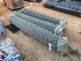 1374 - ABSOLUTE - 4 ROLLS 6' CHAIN LINK FENCE