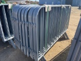 1464 - ABSOLUTE - 20 PC. OF GALVANIZED SITE FENCE