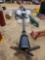2156 - 5 - GLOBE HORSE LAMP POST
