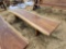 2165 - LIVE EDGE 8' TEAKWOOD BENCH