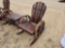 2225 - WAGON WHEEL ROCKER