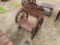 2228 - WAGON WHEEL CHAIR