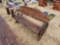 2231 - WAGON WHEEL BENCH