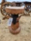 2257 - TEAKWOOD HORSE HEAD STAND