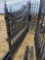 2288 - 16' WROUGHT IRON POWDER COATED DBL GATE