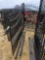 2290 - 16' WROUGHT IRON POWDER COATED DBL GATE