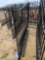 2293 - 16' WROUGHT IRON POWDER COATED DBL GATE