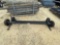 2335 - 2- TRAILER AXLES WITH BRAKES