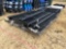 2354 - APPR 200' BLACK WROUGHT IRON FENCE