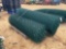 2372 - PALLET OF GREEN CHAIN LINK FENCE
