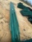 2376 - BUNDLE OF GREEN FENCE TUBING