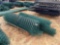 2379 - PALLET OF GREEN CHAIN LINK FENCE