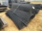 2385 - PALLET OF 6' BLACK CHAIN LINK FENCE