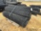 2386 - PALLET OF 6' BLACK CHAIN LINK FENCE