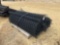 2388 - PALLET OF 5' BLACK CHAIN LINK FENCE