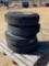 2528 - 4 - 8.25 R15 TIRES WITH RIMS
