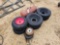 2667 - ASSORTMENT OF TIRES, AIR COMPRESSORS