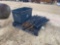 2747 - ELECTRIC FENCE POST, INSULATORS, ETC