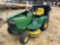 2762 - JOHN DEER LT 155 TRACTOR STYLE LAWN MOWER