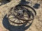 2786 - 2 STEEL WHEELS 3' 6