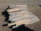 2851 - 7 FT WOODEN FENCE POST